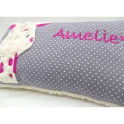 Giraffe Afrika Urlaubsreise Zoo Namenskissen Taufkissen Kuschelkissen Kindergartenkissen Geburtsgeschenk