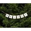 Girlande Banner MR. & MRS. Hochzeitsdekoration -  Vintage
