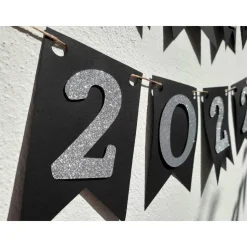 Girlande Meister 2026 zur bestandenen Prüfung Abschluss Ausbildung Meisterfeier Glückwunsch Gratulation