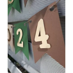 Girlande Meister 2026 zur bestandenen Prüfung Abschluss Ausbildung Meisterfeier Glückwunsch Gratulation