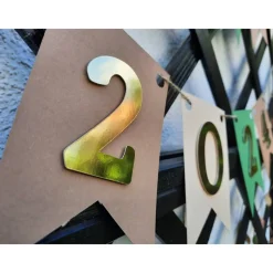 Girlande Meister 2026 zur bestandenen Prüfung Abschluss Ausbildung Meisterfeier Glückwunsch Gratulation