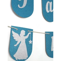 Girlande zur Taufe mit Namen