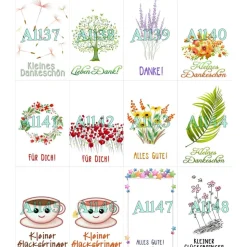 Glücksbringer Kanne silberfarben / puderlila – Charm-Anhänger als Geschenk & Mitbringsel