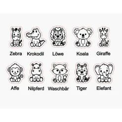 Glücksbringer zum Schulstart aus Holz – personalisiertes Geschenk zur Einschulung