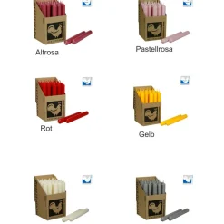 Glückskerze / Kleine Auszeit -  Kerze mit Spruch hübsch verpackt im Holzkästchen / Stabkerze 18 cm