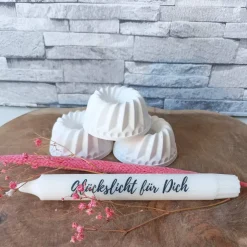 Glückslicht – Handgefertigte Glückskerze als einzigartiger Glücksbringer & Geschenk