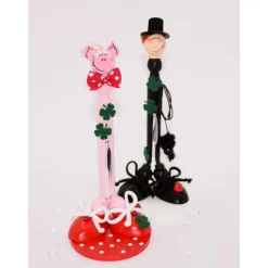 Glücksschwein oder Schornsteinfeger aus Holz – Originelles Geldgeschenk und Glücksbringer zum Geburtstag