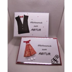 Glückwunsch zum Abitur! Grußkarte, Karte zum bestandenen Abi