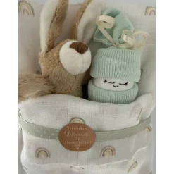 Glückwunsch zur Schwangerschaft!, für werdende Eltern, Häschen, kleine Windeltorte Hase, Geschenk zur Schwangerschaft