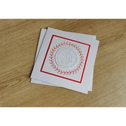 Glückwunschkarte - diverse Farben - "Gott segne dich" aus der Manufaktur Karla