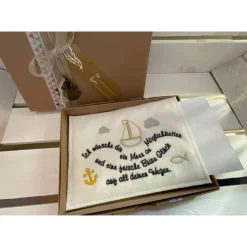 Glückwunschkarte aus Filz, Geldgeschenk, Geschenkbox, .., zur Geburt, Taufe, Kommunion,Schulanfang...