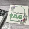 Glückwunschkarte „Ein schöner Tag“ Geburtstagskarte Grußkarte Hochzeitskarte Ruhestand Blumengruß Handmade Stampin‘ Up!