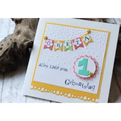 Glückwunschkarte für Kinder, Kindergeburtstag, mit Namen und Zahl individualisierbar