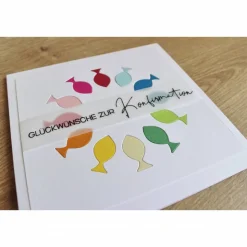 Glückwunschkarte für Konfirmation oder Kommunion 