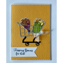 Glückwunschkarte, Geburtstagskarte, Gutscheinkarte, Shoppingbonus, Grußkarte, Gemeinsame Zeit, Freundschaft,