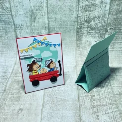 Glückwunschkarte Geburtstagskarte “Happy Birthday“ Gutschein Geldgeschenk Kinder Kindergeburtstag Handmade Stampin‘ Up!