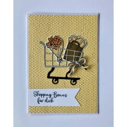 Glückwunschkarte, Geburtstagskarte, Gutscheinkarte, Shoppingbonus, Grußkarte, Gemeinsame Zeit, Freundschaft,