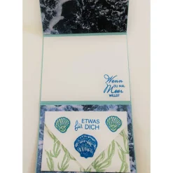 Glückwunschkarte Geldkarte Gutscheinkarte Geburtstagskarte Handarbeit