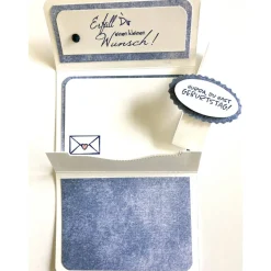 Glückwunschkarte Geldkarte Gutscheinkarte Geburtstagskarte Handarbeit