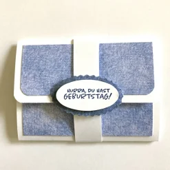 Glückwunschkarte Geldkarte Gutscheinkarte Geburtstagskarte Handarbeit