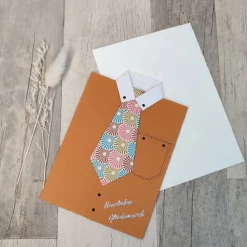 Glückwunschkarte Herzlichen Glückwunsch Hemdkarte für Männer