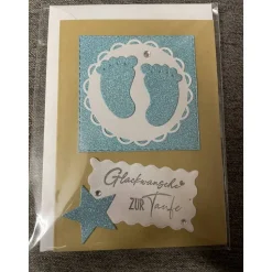 Glückwunschkarte Taufe