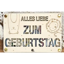 Glückwunschkarte zum Geburtstag Geld Gutschein Frau