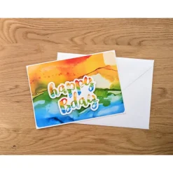 Glückwunschkarte zum Geburtstag - Happy Bday