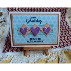 Glückwunschkarte zum Geburtstag,