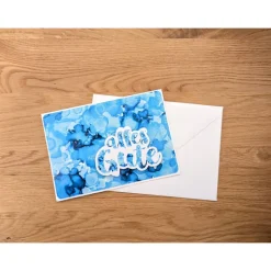 Glückwunschkarte zum Geburtstag - alles Gute