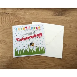 Glückwunschkarte zum Geburtstag