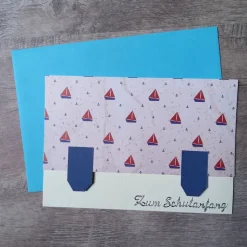 Glückwunschkarte "Zum Schulanfang"