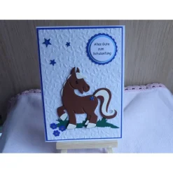 Glückwunschkarte zum Schulanfang,