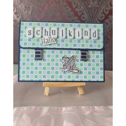 Glückwunschkarte zur Einschulung, Schulstart, als Geldgeschenk, Stampin up