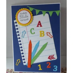 Glückwunschkarte zur Einschulung