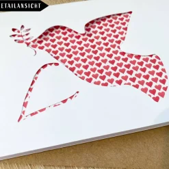 Glückwunschkarte zur ersten Kommunion, Taufe oder Konfirmation