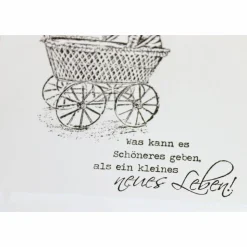 Glückwunschkarte zur Geburt 