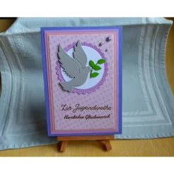 Glückwunschkarte zur Jugendweihe