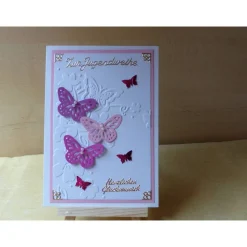 Glückwunschkarte zur Jungendweihe Mädchen