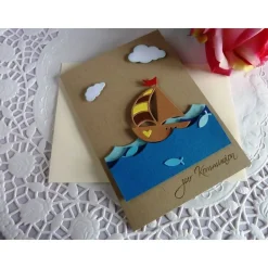 Glückwunschkarte zur Kommunion / Konfirmation / Einladungskarte