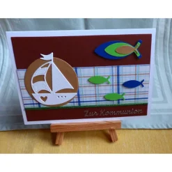 Glückwunschkarte zur Kommunion