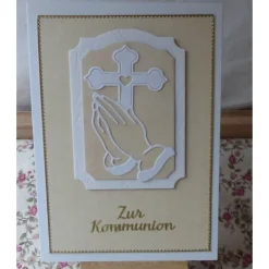 Glückwunschkarte zur Kommunion