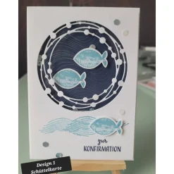 Glückwunschkarte zur Konfirmation/Kommunion/Firmung, Geldgeschenk, verschiedene Designs