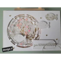 Glückwunschkarte zur Konfirmation/Kommunion/Firmung, Geldgeschenk, verschiedene Designs