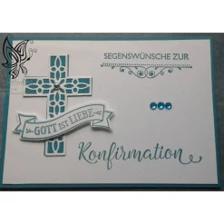 Glückwunschkarte zur Konfirmation