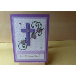 Glückwunschkarte zur  Taufe