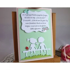 Glückwunschkarte/Grußkarte für Kinder