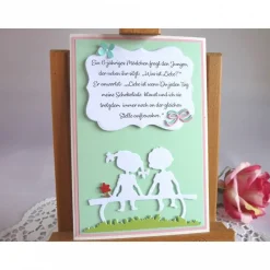 Glückwunschkarte/Grußkarte für Kinder