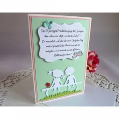 Glückwunschkarte/Grußkarte für Kinder