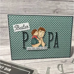 Glückwunschkarten Grußkarten „Bester Papa“ Geburtstag Vatertag Danke Männerkarten Handmade Stampin‘ Up!